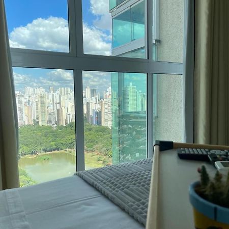 Moderno Flat Com Vista Para O Parque Vaca Brava Гояния Экстерьер фото