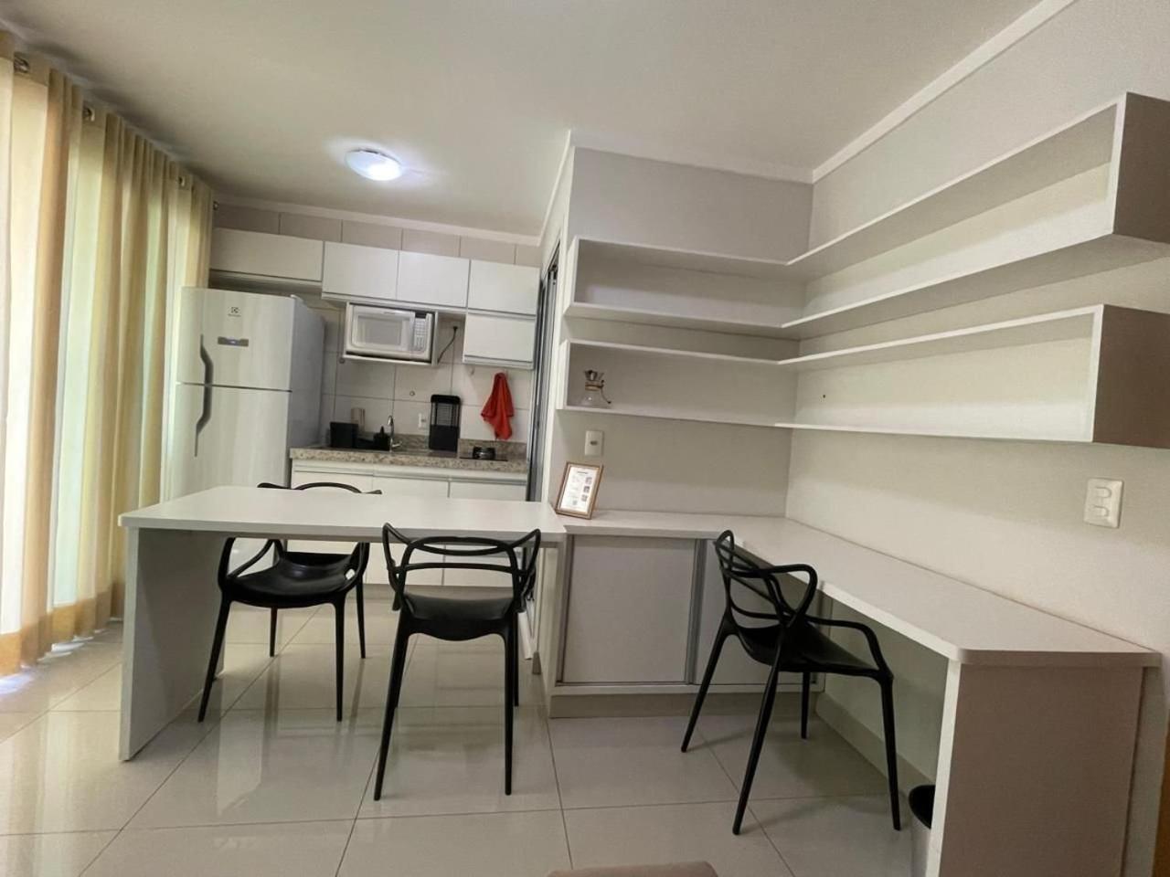 Moderno Flat Com Vista Para O Parque Vaca Brava Гояния Экстерьер фото